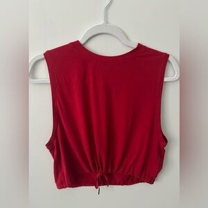 lululemon athletica Red Tank Top